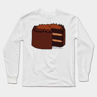 Kulti German Chocolate Cake Long Sleeve T-Shirt